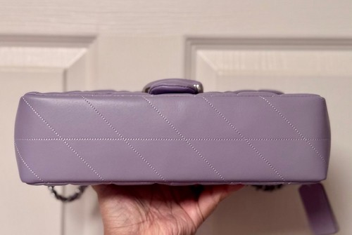 NWT Coach Tabby Shoulder Bag 26 With Quilting CP147 In Soft Purple With Dust Bag - Picture 10 of 12