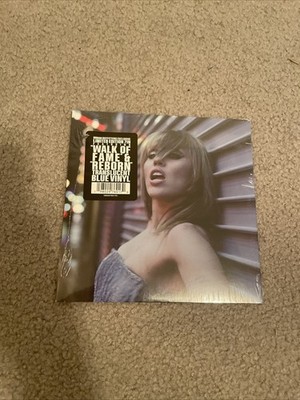 Miley Cyrus Walk of Fame Reborn UO Exclusiv 7 Inch Single Translucent Blue Vinyl