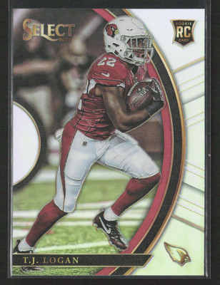 T.J. Logan 2017 Panini Select #7 Silver Arizona Cardinals