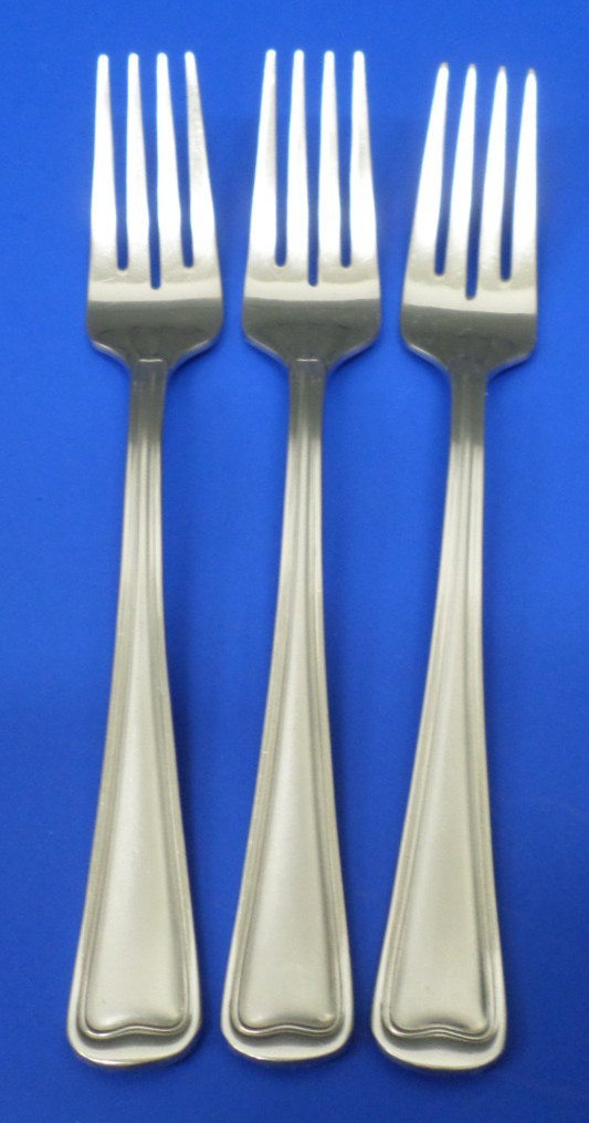 3 - Gorham MONET FROSTED Satin Frost 18/8 Stainless Flatware