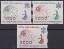 F-EX60319 VATICAN CITY MNH 1978 10º CONGRESS OF TELECOMMUNICATIONS.