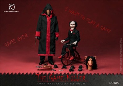 Kento pro Series KP01 THE GAME KILLER Saw Jigsaw 1/6 Action Figure
