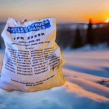 Laclede Highway Tire Chains 2229r W Rubber Adjusters 29225 Truck Suv