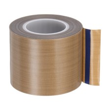 Fabric PTFE Tape 2" x 33ft PTFE Adhesive Tape 0.18mm Thickness Brown