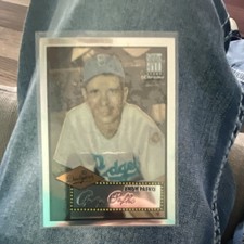 Topps Chrome Andy Pafko #1 Brooklyn Dodgers MLB Baseball Trading Card