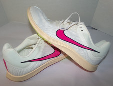 Men's Nike Air Zoom Rival Distance Spikes Sail Fierce Pink Size 12.0 NEW