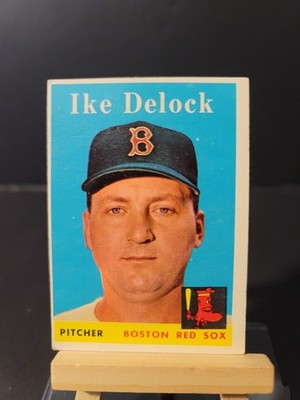 1958 Topps #328 Ike Delock Boston Red Sox VG