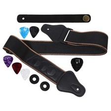 5 Sets Guitar Accessories for Beginners Acoustic Neck Strap Button