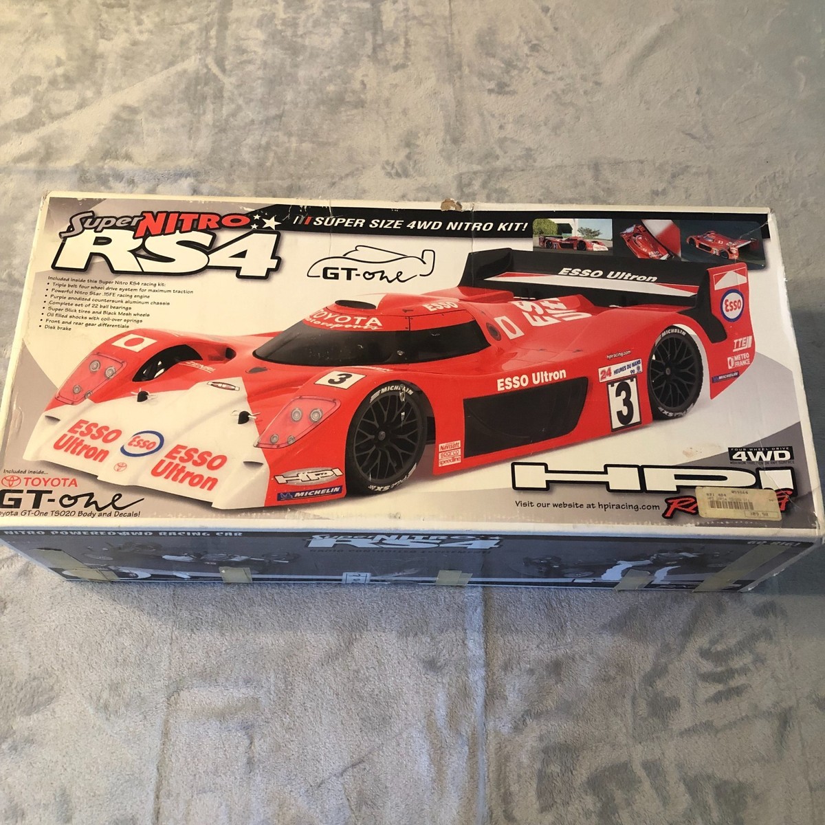 HPI Racing トヨタ GT-One レッド 1/43 ミニカー 1/43 hpi Toyota GT-One 1998 Le Mans #29 HPI 1/43