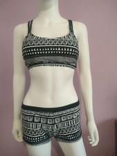 Set bikini tre pezzi set bikini pantaloncini mancanti di Bonprix taglia 16 prezzo consigliato £ 48