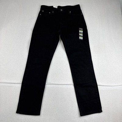 New! Levi s Flex 511 Slim Black Mens Jeans 30*30 Stretch Denim Casual