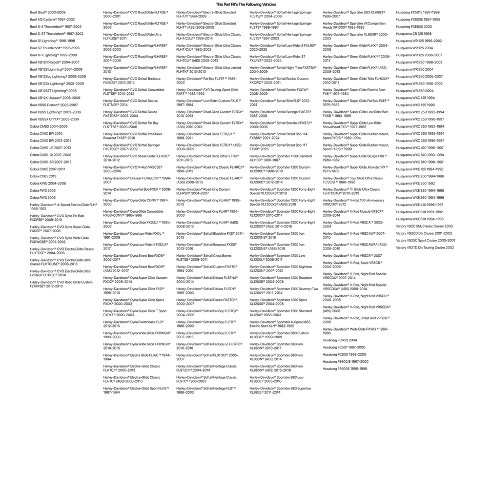 Tusk Steering Stem Bearing Kit For VICTORY V92SC Sport Cruiser 2000-2001 - Image 4 of 4