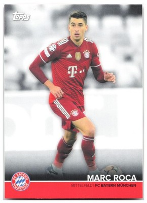 Marc Roca 2021-22 Topps FC Bayern München Team Set BCM-MR FC Bayern Munchen NM