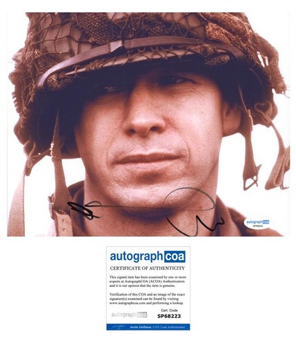 Donnie Wahlberg "Band of Brothers" AUTOGRAPH Signed 'Lipton' 8x10 Photo F ACOA