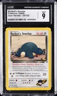 2000 POKEMON GYM HEROES #33/132 ROCKET'S SNORLAX CGC 9