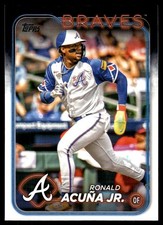 Ronald Acuna Jr. 2024 Topps #1 Braves MLB READ FREE SHIPPING AutographDen