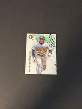 2022 TOPPS PRISTINE GREEN REFRACTOR #70 RICKEY HENDERSON