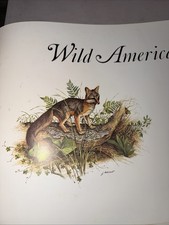 1979 Wild America by James Lockhart North America Wildlife HCDJ oversized