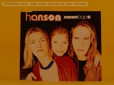 Hanson MMMBop (L79) 4 Track CD Single including Picture Sleeve Mercury Records