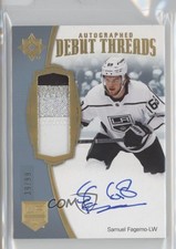 2023 Upper Deck Ultimate Collection 2023-24 Update 39/99 Samuel Fagemo Auto x4f