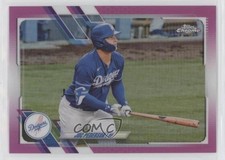 2021 Topps Chrome Pink Refractor Joc Pederson #28 0w7