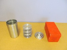 GUC - Nikor 35mm Developing Tank w 3 Stainless Reels Darkroom Kit SEE PHOTOS