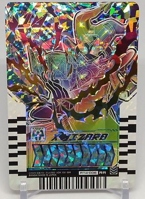 X Wizard RT4-006 RR Bandai Masked Rider Gotchard Ride Chemy Card