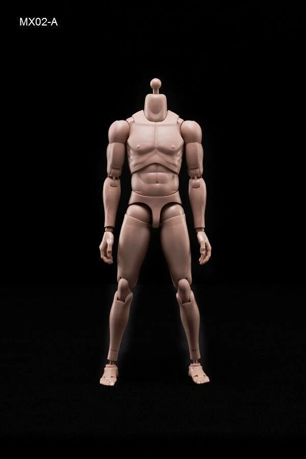1/6th Scale MX02-A Man Body 12inches Flexible Action Figure Male Doll Model Toys - Image 4 of 4