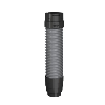 RUROFLEX PLUS Anschlussrohr  125 mm für Entlüfterkaminen mit Reduzierstück