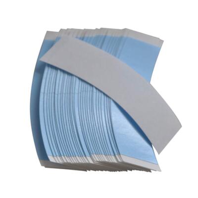 36pcs Blue Double Sided Waterproof Lace Wigs Adhesive Tape Strips for Lace Fr...
