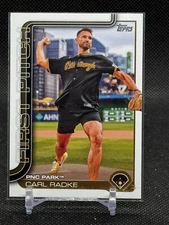 2025 Topps FIRST PITCH Carl Radke #FP-6 - Pittsburgh Pirates