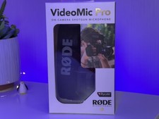 Rode VideoMic Pro Shotgun Professional Microphone FREE Rode Deadcat windshield
