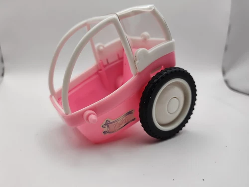 Vintage 1998 Barbie + Kelly Replacement Bike Trailer A14
