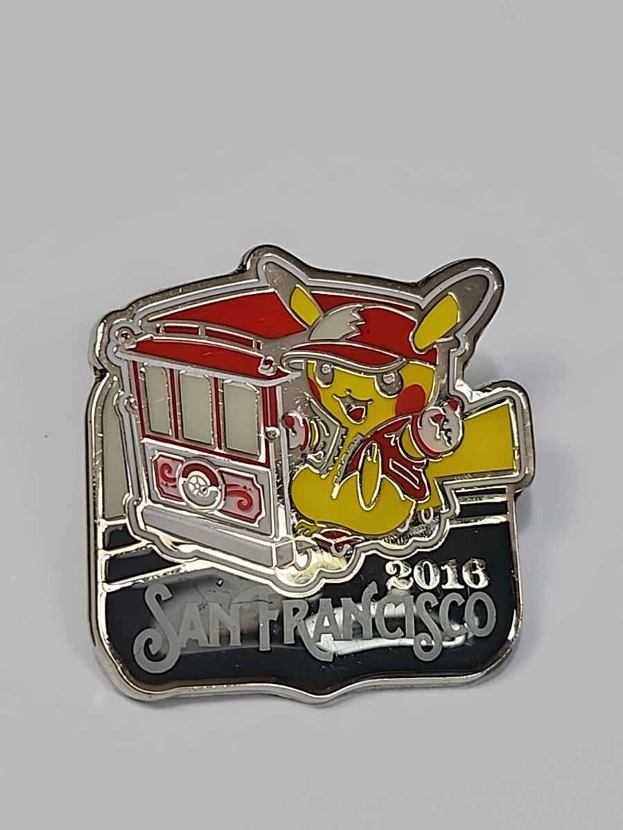 Pokemon Pikachu San Francisco 2016 Lapel Pin Cable Car | eBay