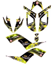 Fits Yamaha Raptor 700R Graphics Kit 2006 2007 2008 2009 2010 2011 2012 decals