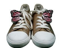 Pink Butterfly Shoe Wings, Monarch Butterfly ...
