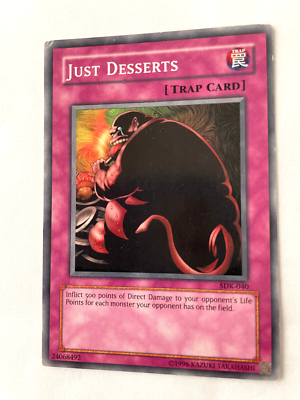 just desserts yugioh card New Evil Duelist Nexues New YuGiOh Cards 2023 Single Cards Just Desserts SDK-E037 - SD02)SDK-E)