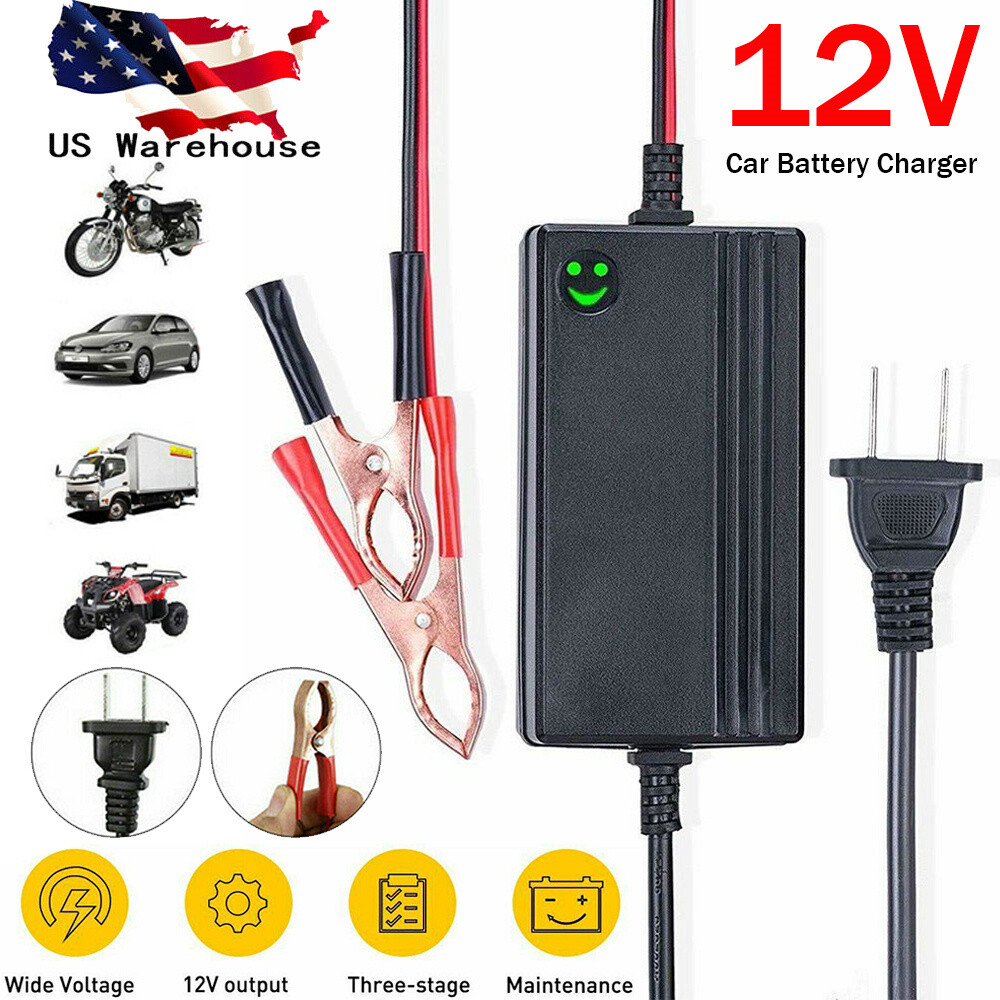 NEW 6V 12V Battery Charger Maintainer Trickle for Harley Davidson