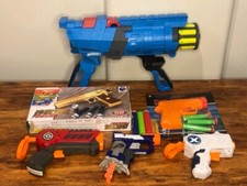 Lot of 6 Dart Guns Hero, Nerf, ZURU, BOOM Co. , Unbranded New Used