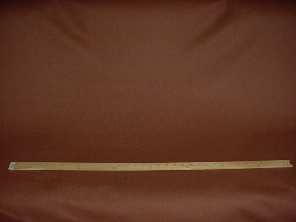 2-1/8Y Kravet Couture 33127 Earthy Copper Brown Wool Drapery Upholstery Fabric - Image 2 of 3