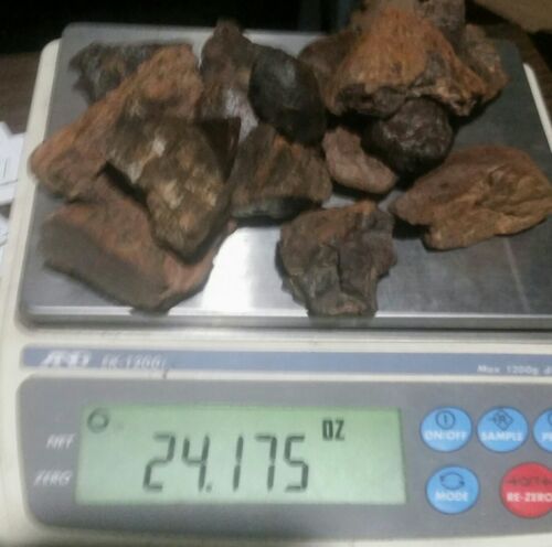NWA Meteorit Lot - 24,175 OZ. Fusionskruste!. Ausgezeichnetes Set - Bild 2 von 2