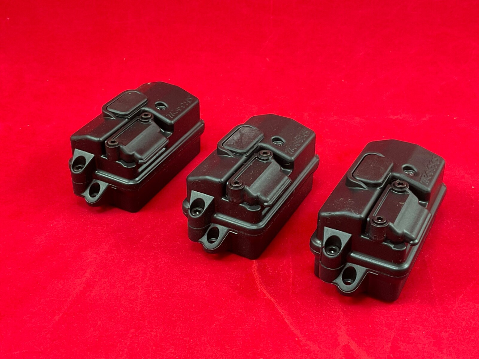 3 Traxxas Stampede Rustler Waterproof receiver box boxes Rx vxl bandit