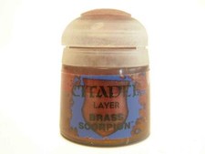Brass Scorpion Citadel LAYER Paint 40k Warhammer Games Workshop Color 12ml 22-65