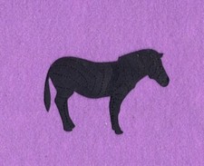 ZEBRA die cuts scrapbook cards