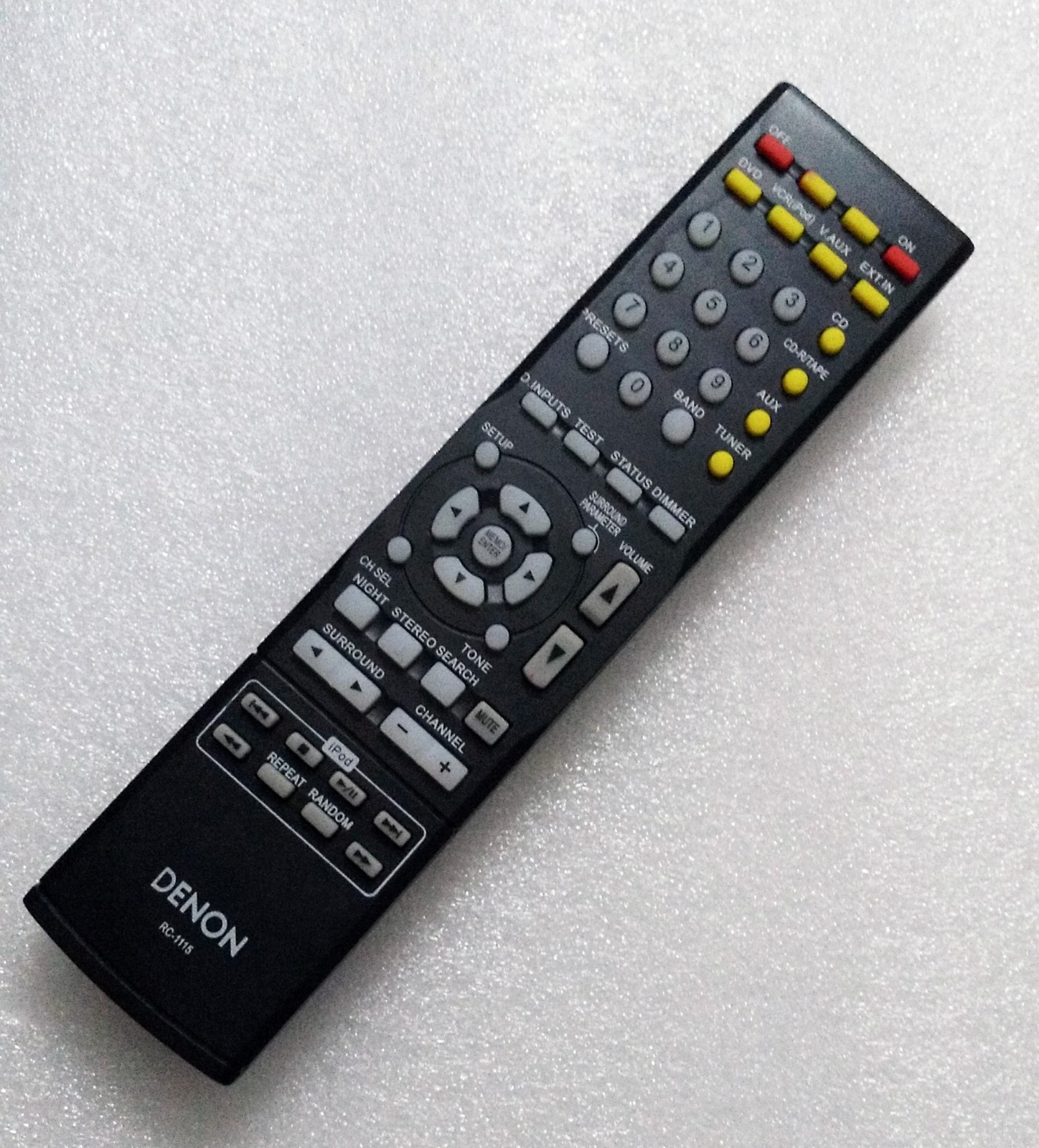 Buy Genuine Denon Avr-390 AV Receiver Remote Control Rc-1115 online | eBay