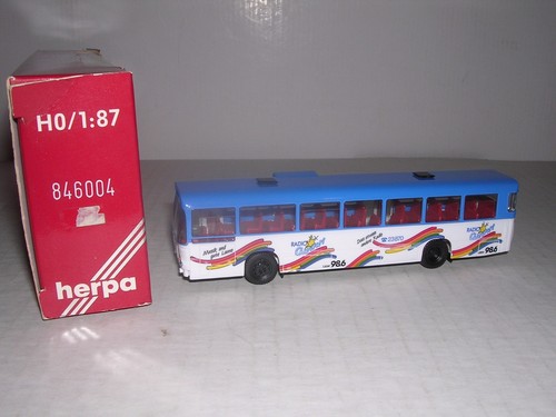 Autobús arco iris HERPA #846004 Man SL200 azul y blanco H.O. Escala 1:87 | Zustand: New