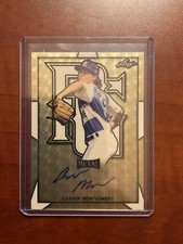 2019 Leaf Perfect Game All American Classic Carson Montgomery Black Etch Super/1