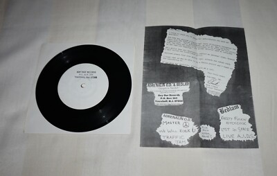 Adrenalin O.D. / Bedlam : Caught In The Act, US 1st Press Vinyl 7'' EP + OIS 1985