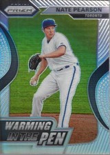 2020 Panini Prizm Warming in the Pen Prizms Silver #1 Nate Pearson 