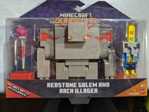 Minecraft Dungeons Redstone Golem Arch Illager Battle Pack Mojang Ebay
